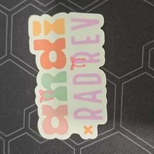 Rad Rev Andi Collab Sticker